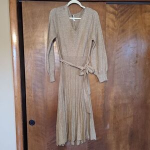 Woman’s sweater dress